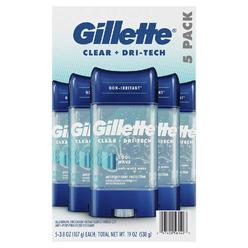Gillette Cool Wave Clear Gel Men?s Antiperspirant and Deodorant (3.8 Oz., 5 Pk.)