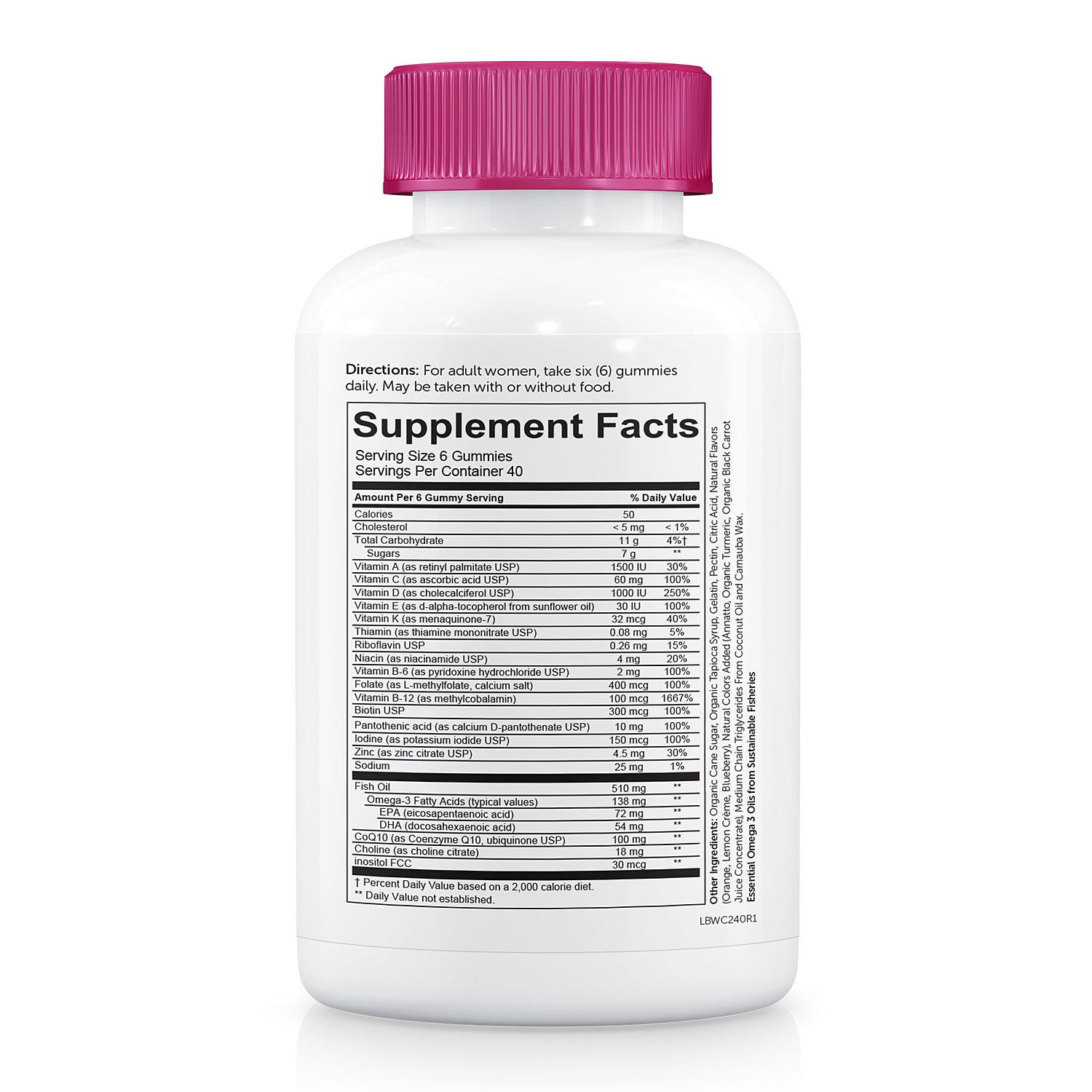 SmartyPants Vitamins SmartyPants Women Complete Multivitamin (240 Count)