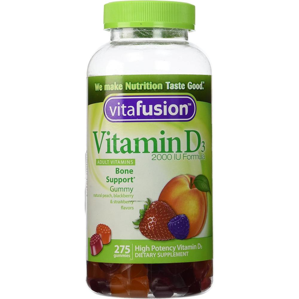 Vitafusion Vitamin D3 2000 IU Adult Vitamin Gummies (275 Count)