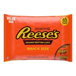Reese's Milk Chocolate Peanut Butter Snack Size Cups Candy (36.3 Ounce)