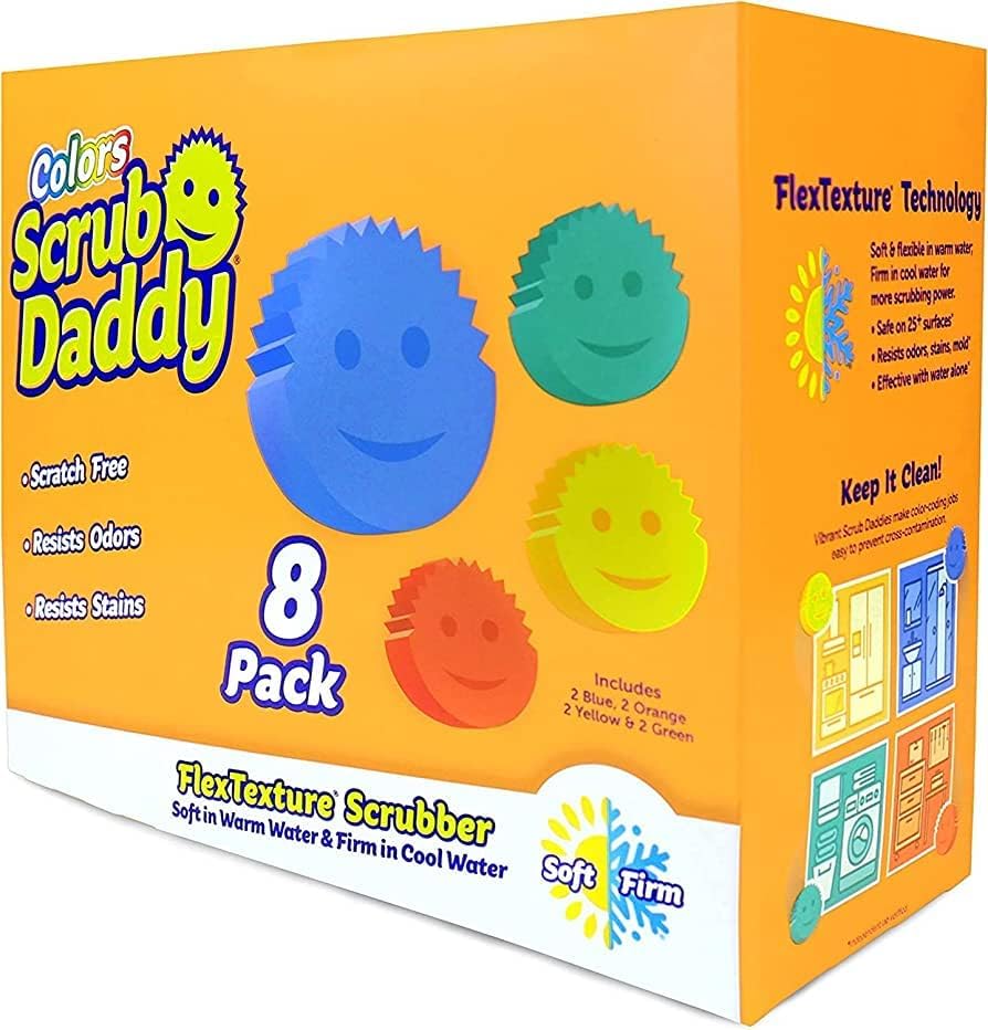Scrub Daddy Variety Pack, 8 Count