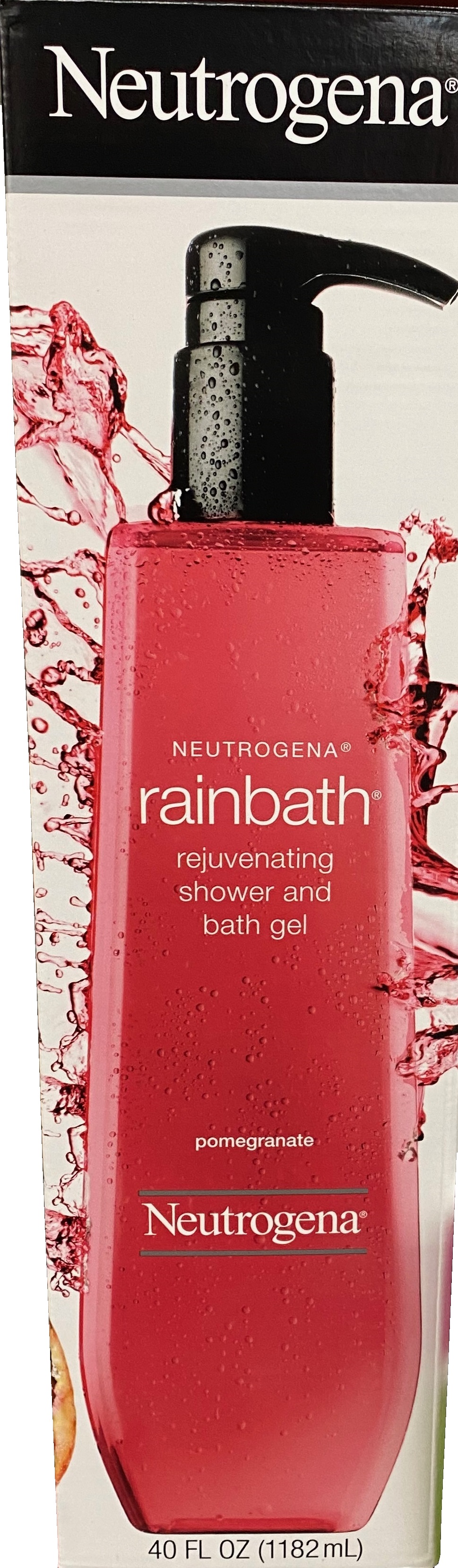 Neutrogena Rainbath Refreshing Shower and Bath Gel, Pomegranate Scent, 40 Fl Oz