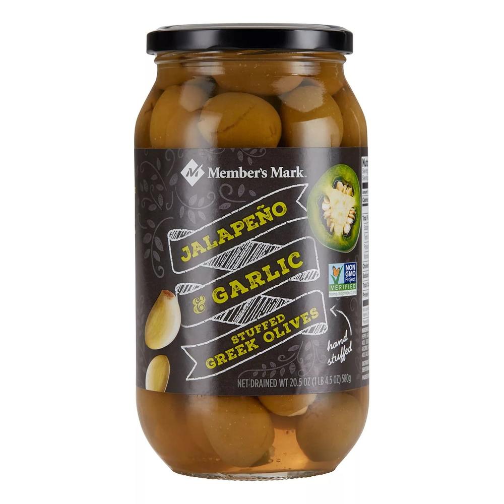 Member's Mark Jalapeno and Garlic Stuffed Olives (20.5 Ounce)