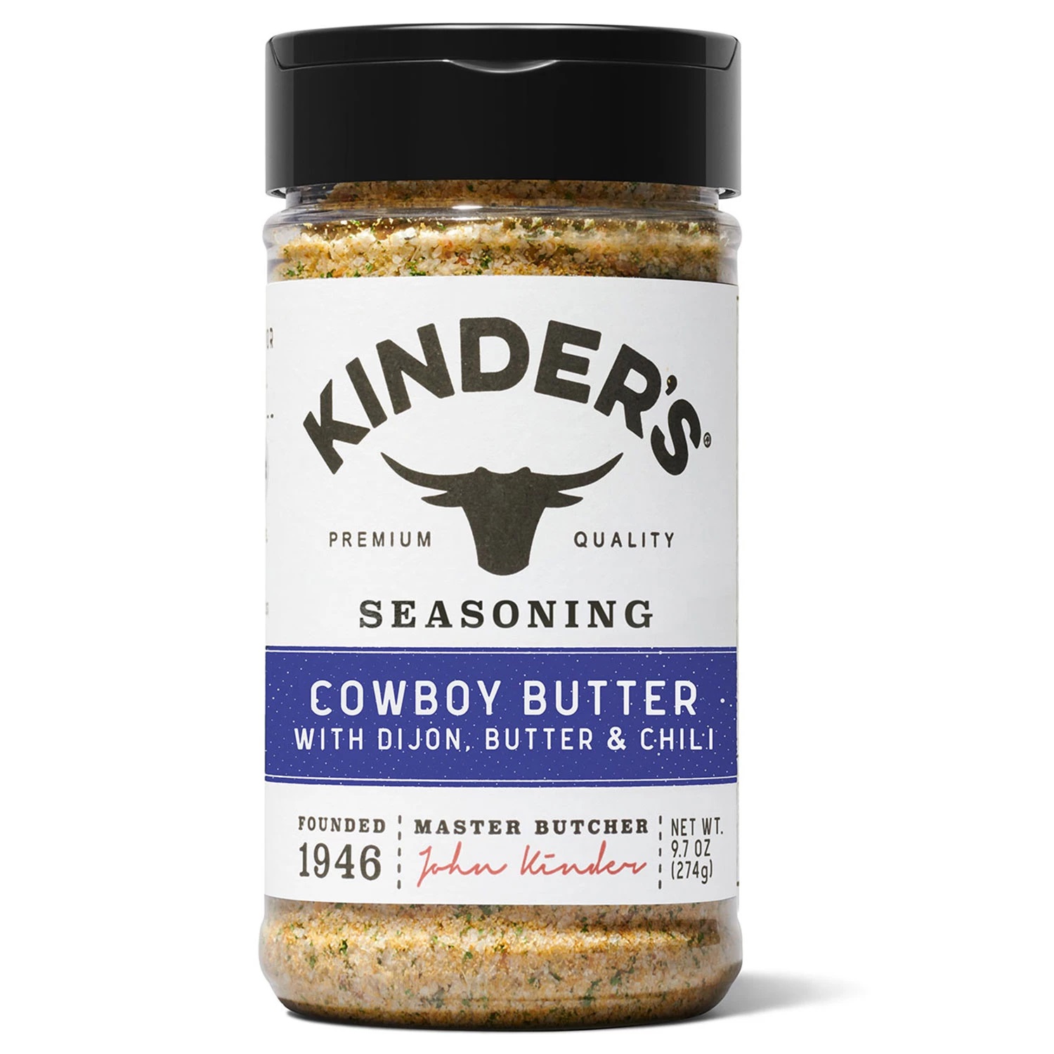 Kinder's Cowboy Butter Seasoning, 9.7 Ounce