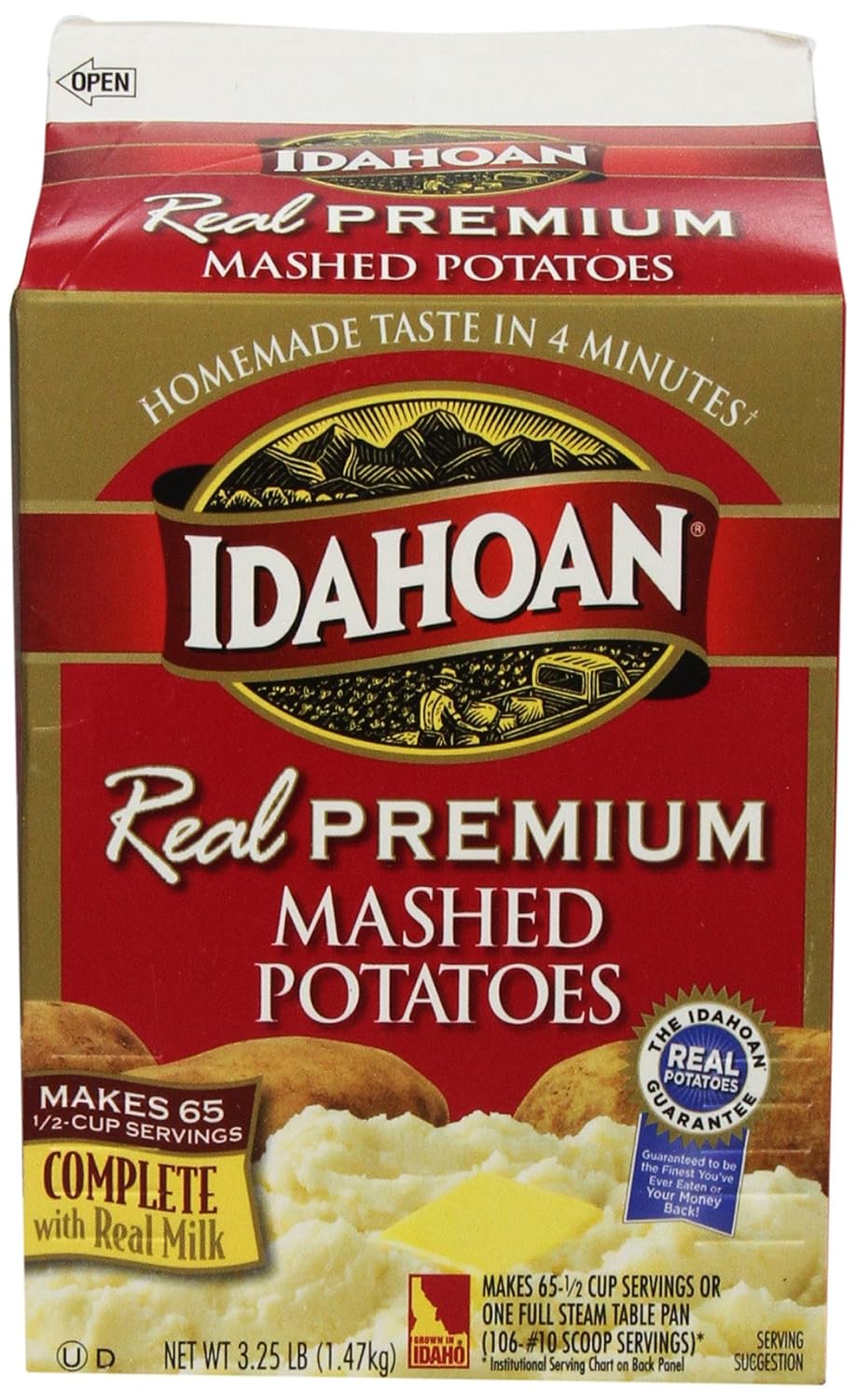 Idahoan Real Premium Mashed Potatoes (3.25 Pounds)