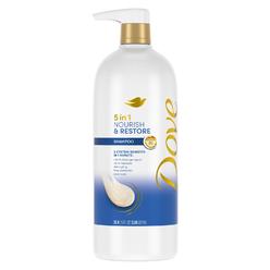 Dove Nourish & Restore 5-in-1 Shampoo (33.8 Fluid Ounce)