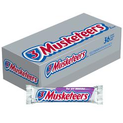3 Musketeers Chocolate Candy Bar - 36 Count