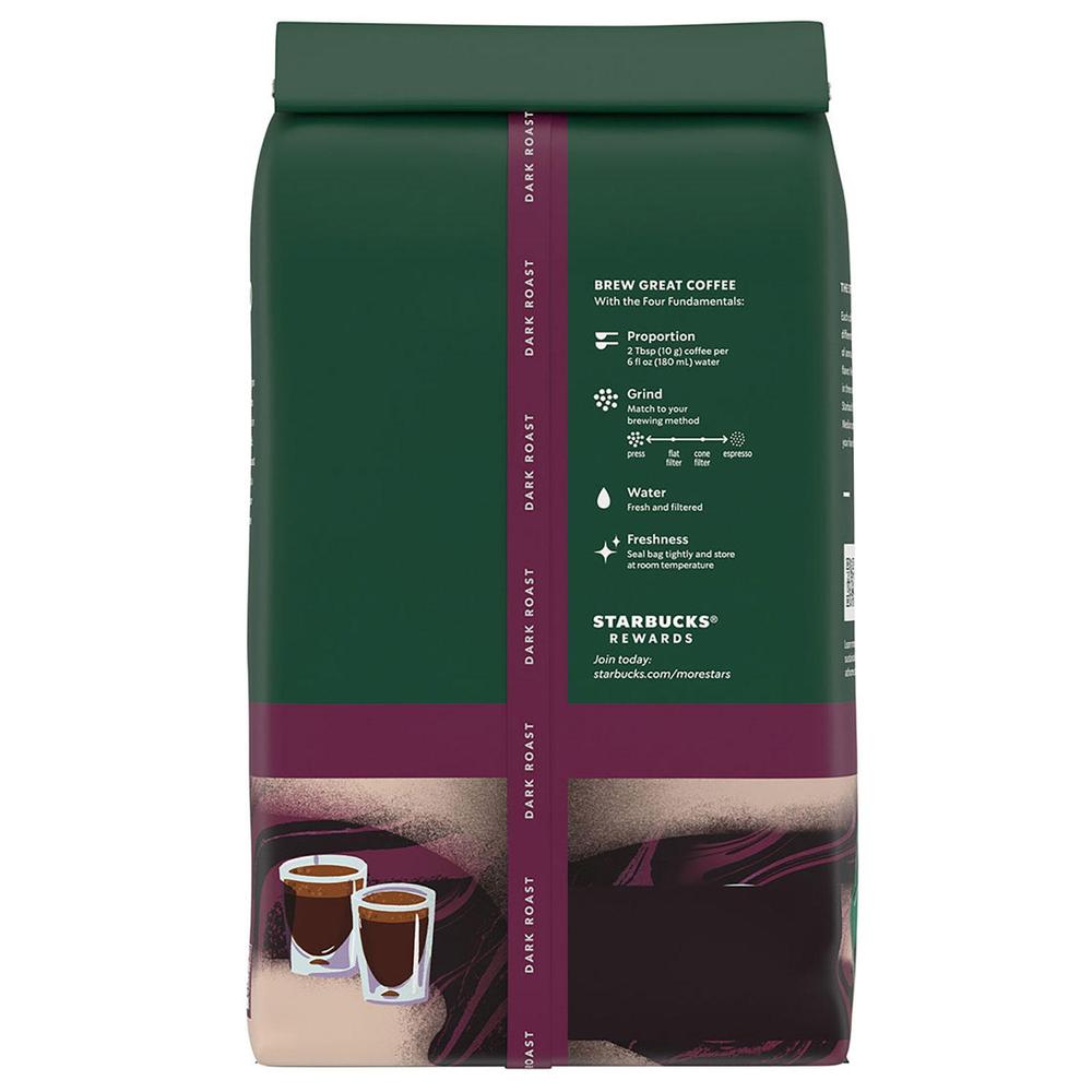 Starbucks Whole Bean Coffee, Espresso Roast Dark (40 Ounce)