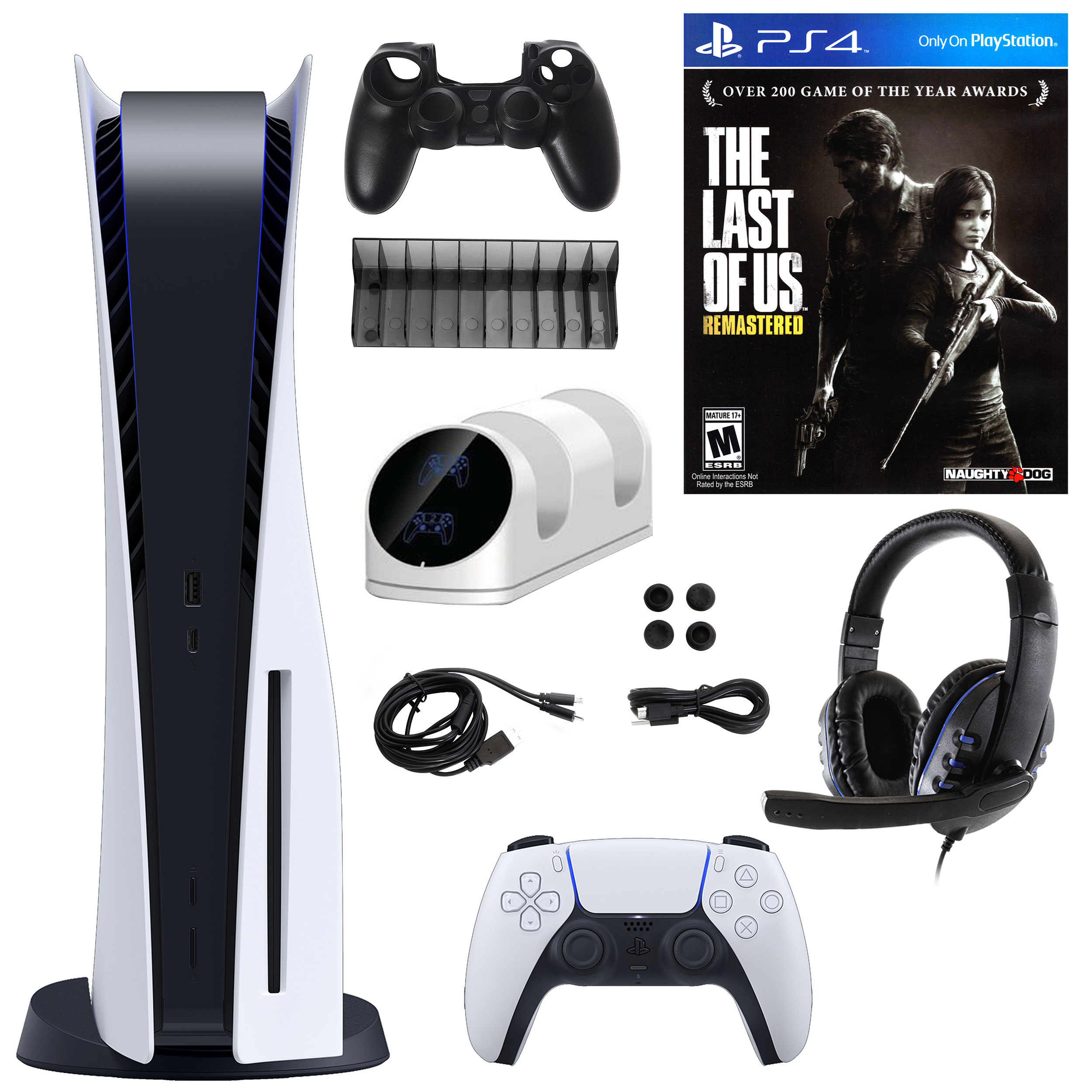 Sony PlayStation 5 with The Last of Us and Accessories Kit