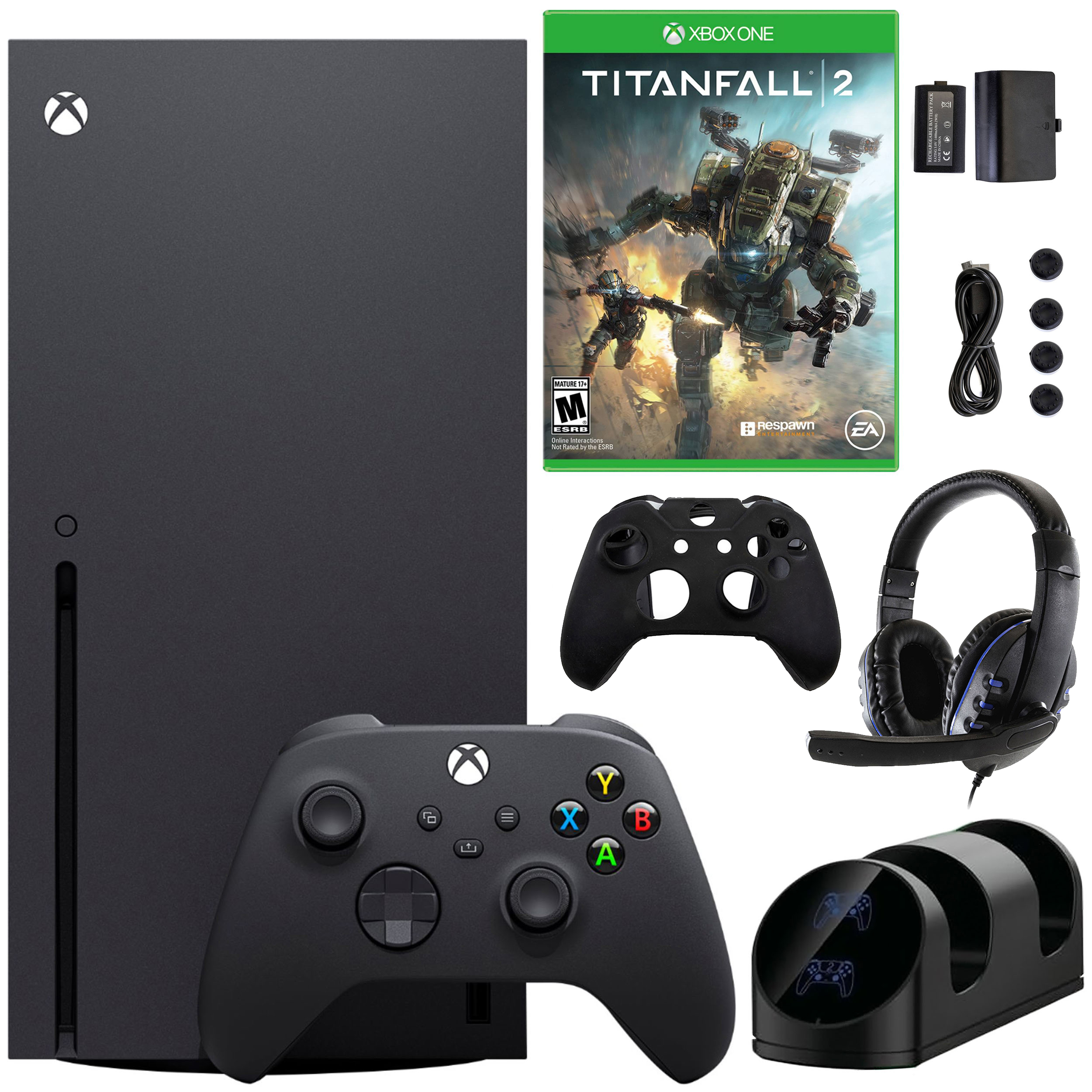 Microsoft Xbox Series X 1TB Console with Accessories Kit and Titanfall 2 Game