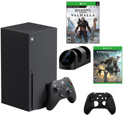 Microsoft Xbox Series X 1TB Console with Assassins Creed Valhalla, Titanfall 2 and Accessories