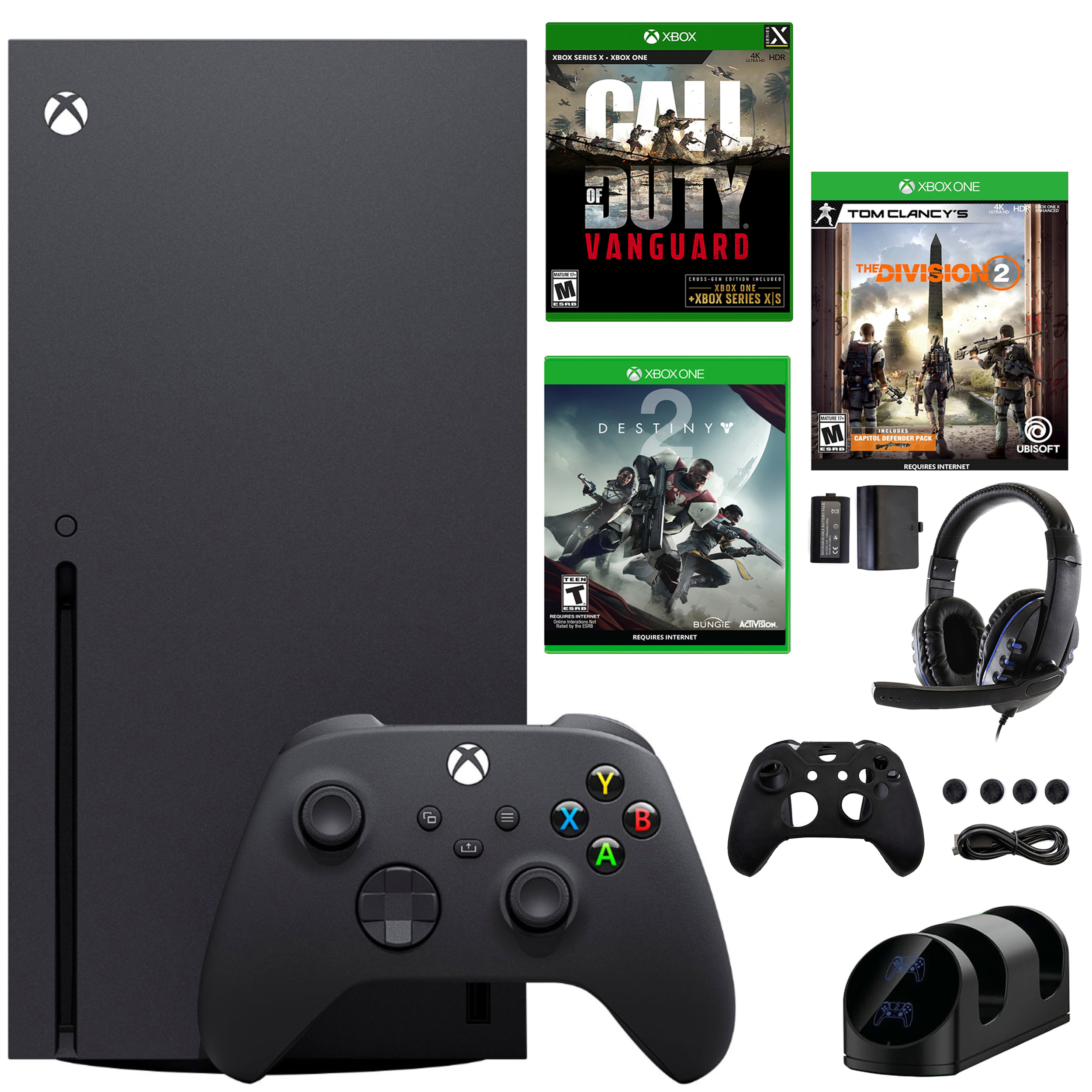 jogger Mellow ondergoed Microsoft Xbox Series X 1TB Console with COD: Vanguard and Accessories Kit