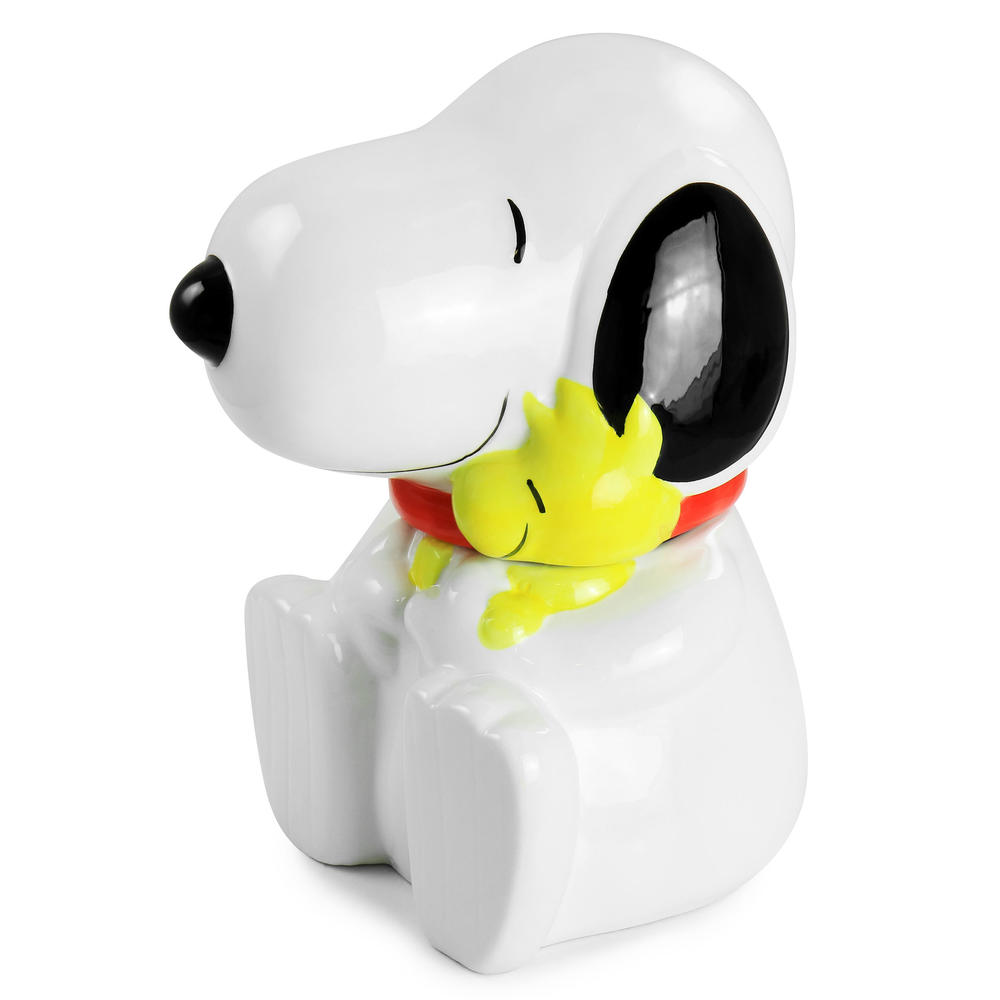 Gibson Peanuts Classic Snoopy Cookie Jar in White