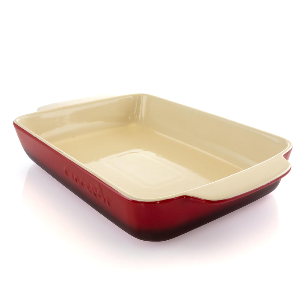 Crock-Pot Crock Pot Artisan 5.6 Quart Stoneware Bake Pan in Red