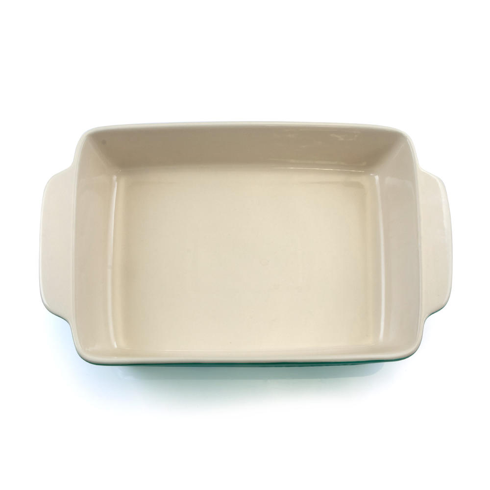 Crock-Pot Crock Pot Artisan 4 Quart Rectangular Stoneware Bake Pan in Gradient Teal