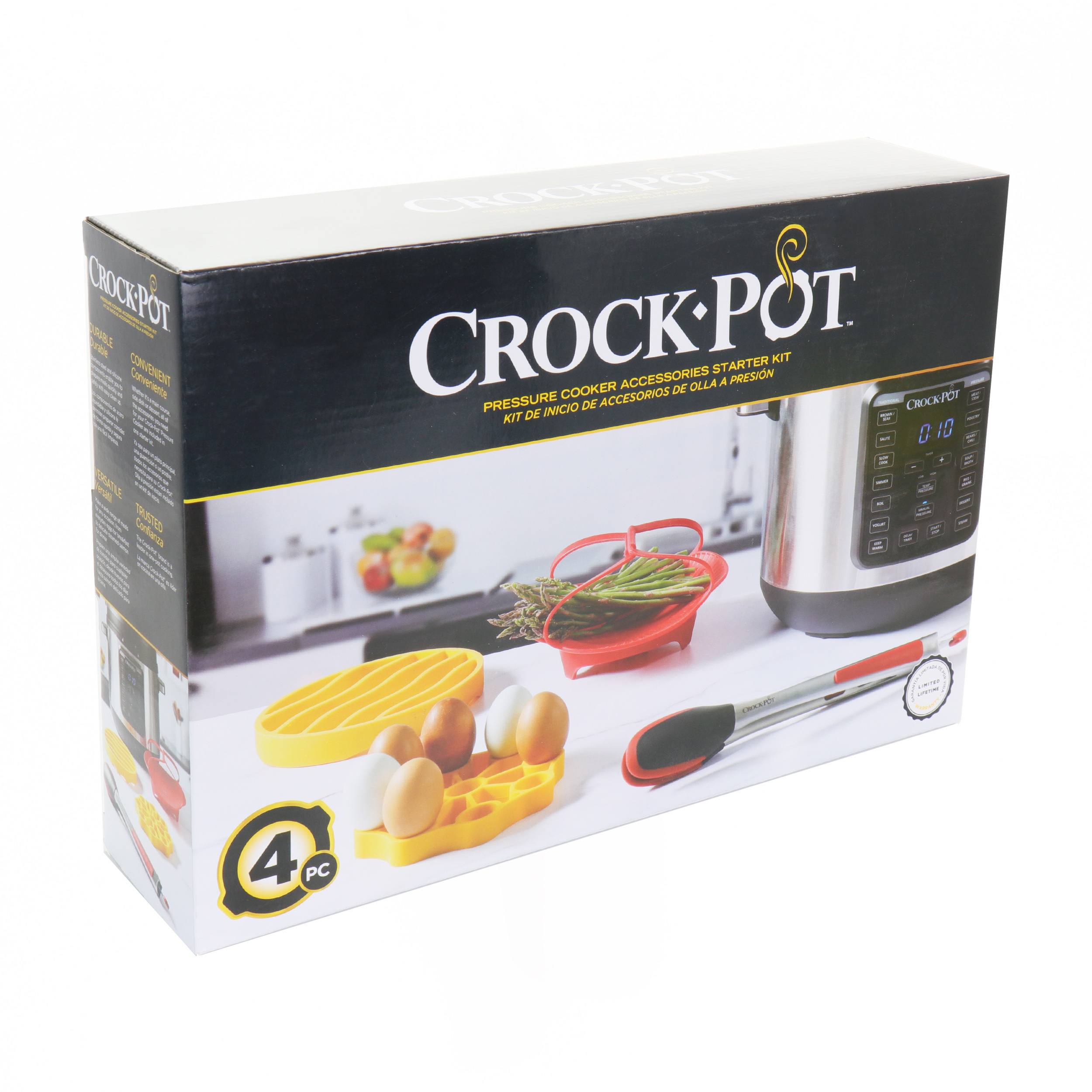 Crock-Pot 4 Piece Pressure Cooker Accessories Starter Kit