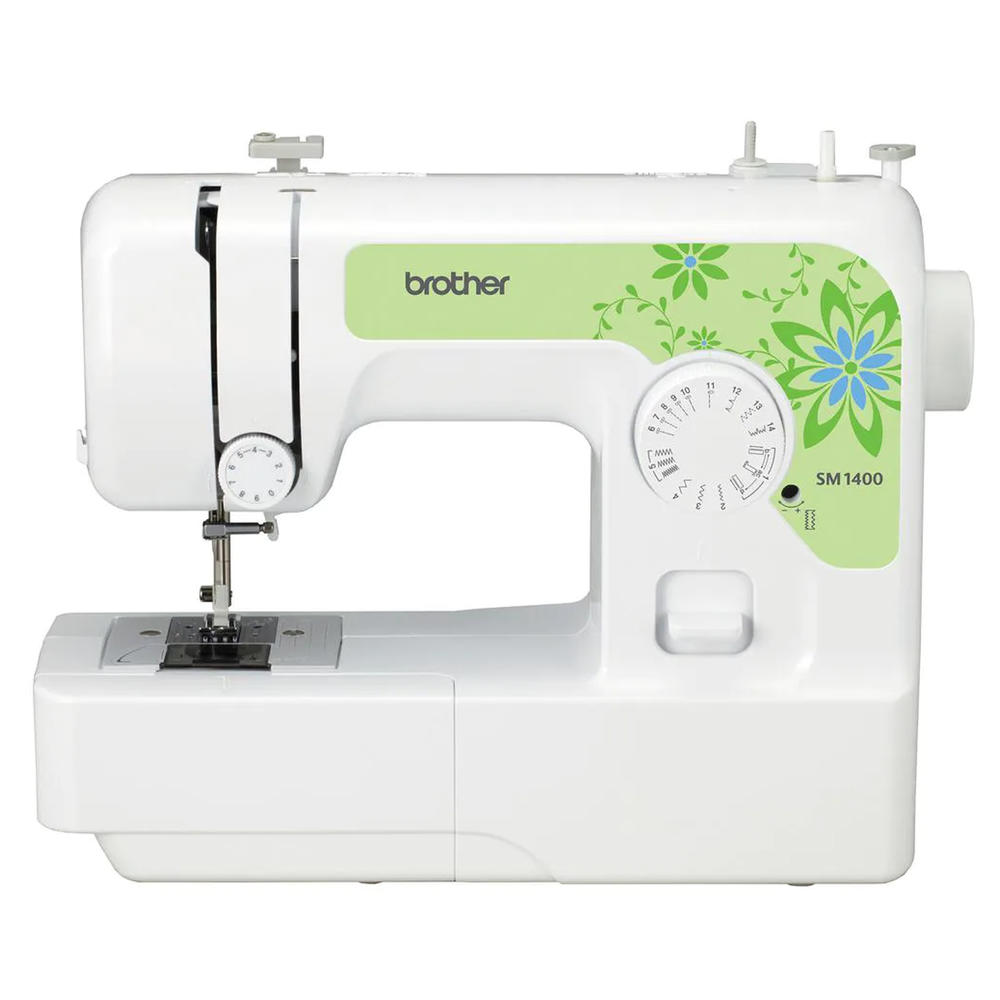 Brother SM1400 14-Stitch Floral Sewing Machine in White