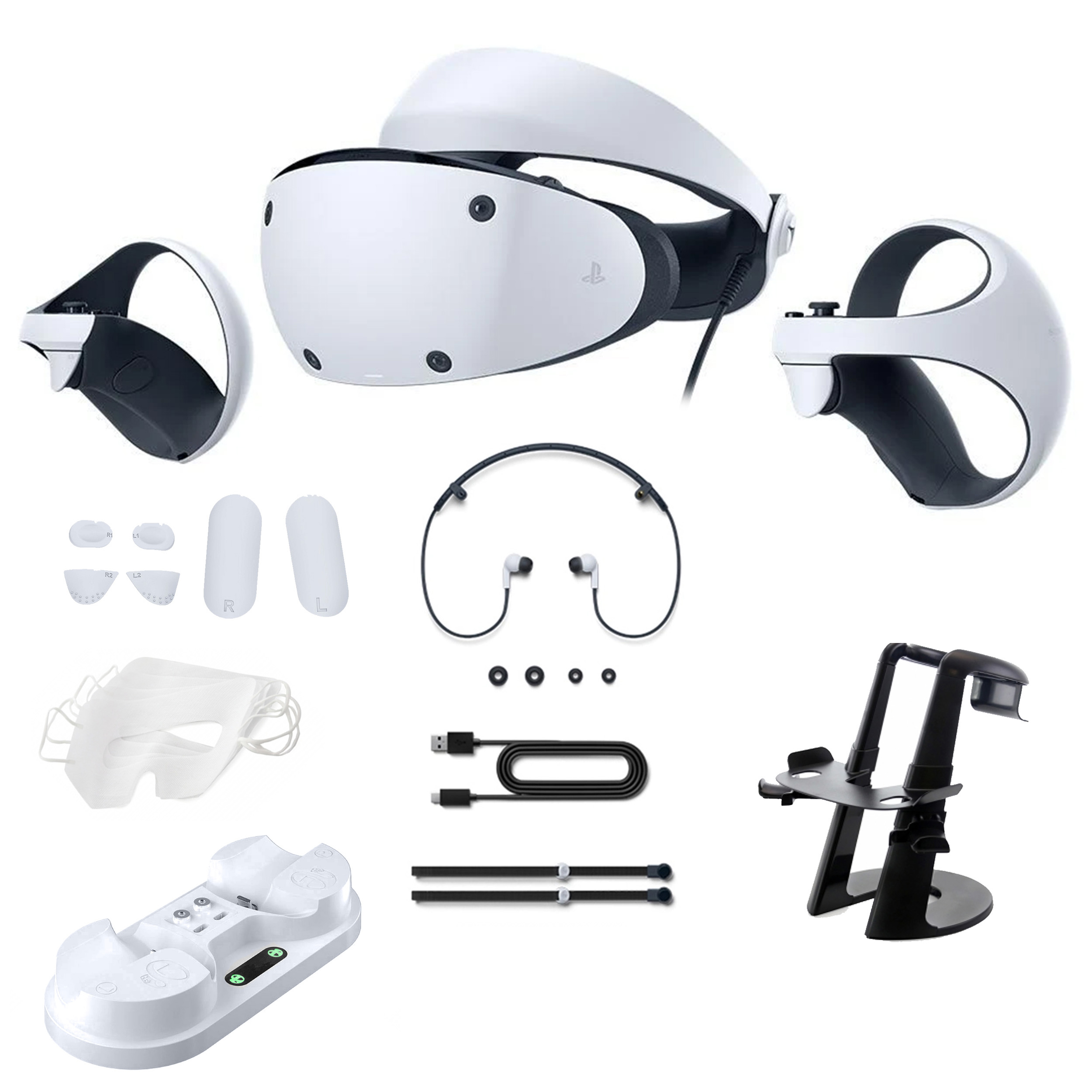 Sony PlayStation 5 VR2 with Accessories Bundle