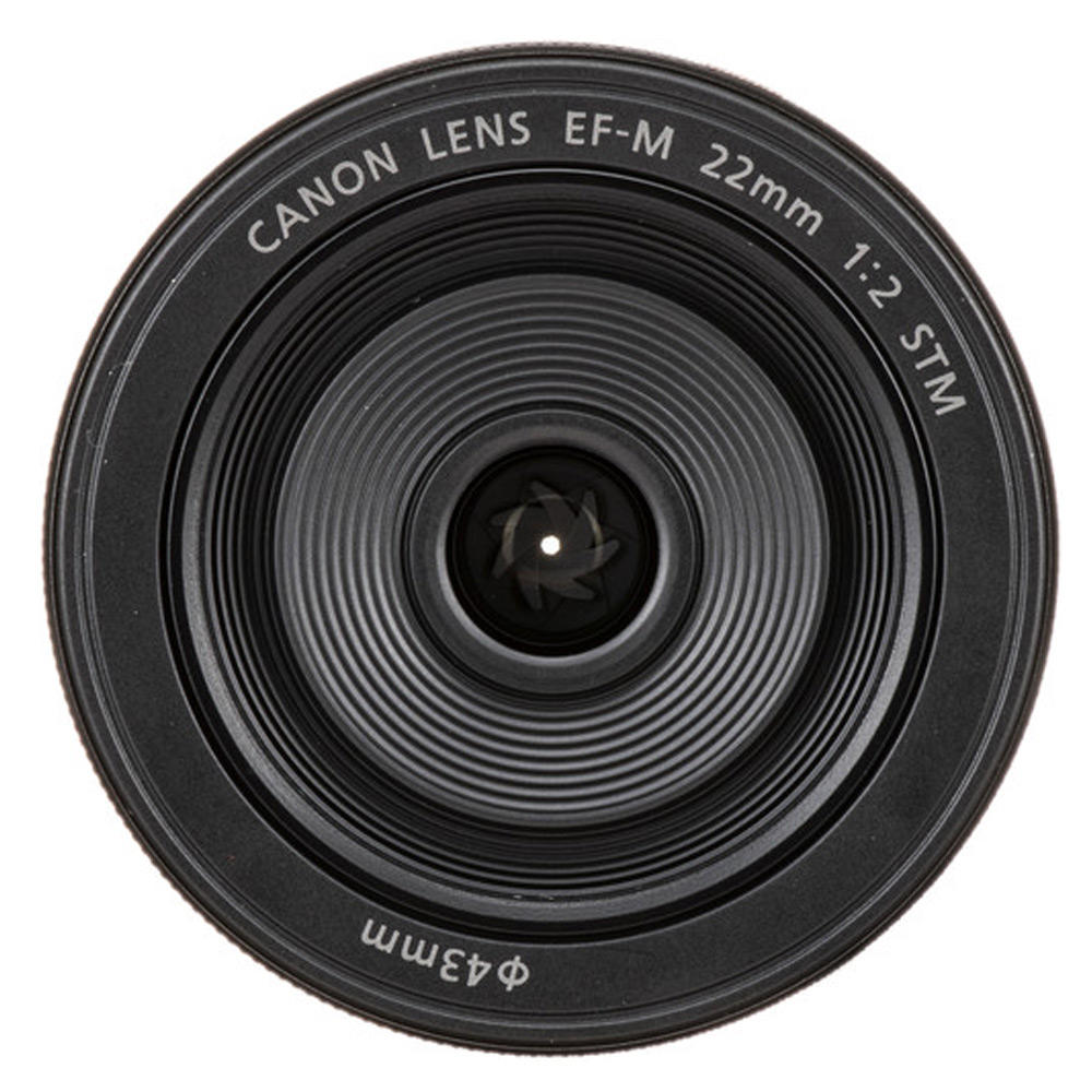 Canon New Canon EF-M 22mm f/2.0 STM Pancake Lens 5985B002 for Canon EOS M Cameras
