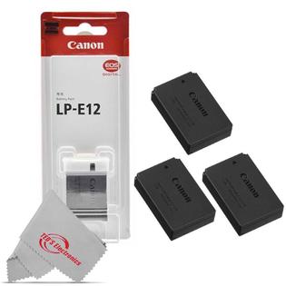 Cnn Lpe12 3 6760b002 Three Canon Lp E12 Rechargeable Lithium Ion Battery For Canon Eos Rebel T3 T5
