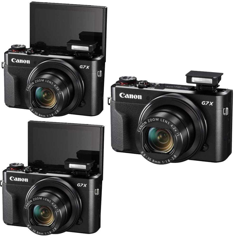 Canon PowerShot G7 X Mark II Digital Camera with 24GB Accessory Bundle
