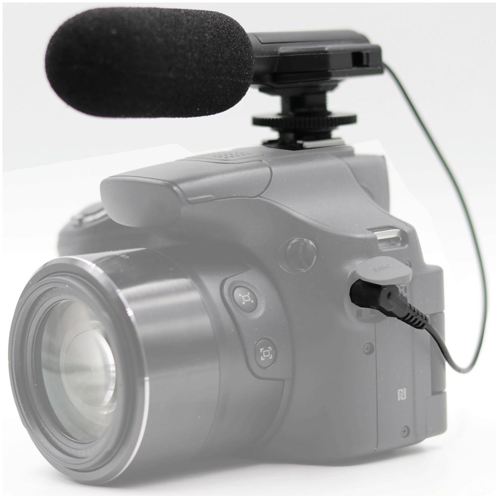 Vivitar Mic-403 Professional Mini Microphone Canon EOS Rebel T7i DSLR Digital Camera