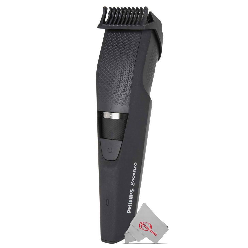 Norelco Philips Norelco Beard Trimmer BT3210/41 - cordless grooming, rechargable, adjustable length, beard, stubble, and mustache