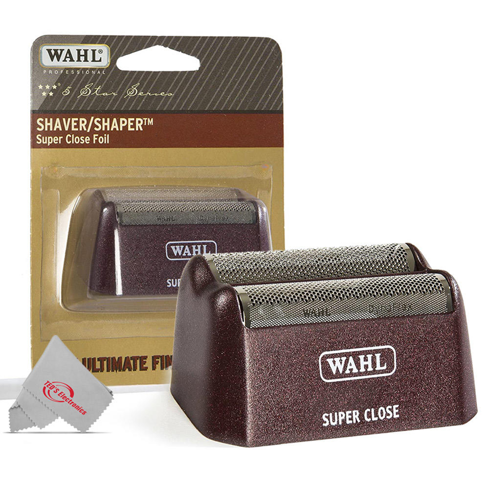 Wahl Professional 5-Star Series #7031-400 Replacement Foil Assembly – Red & Silver – Super Close