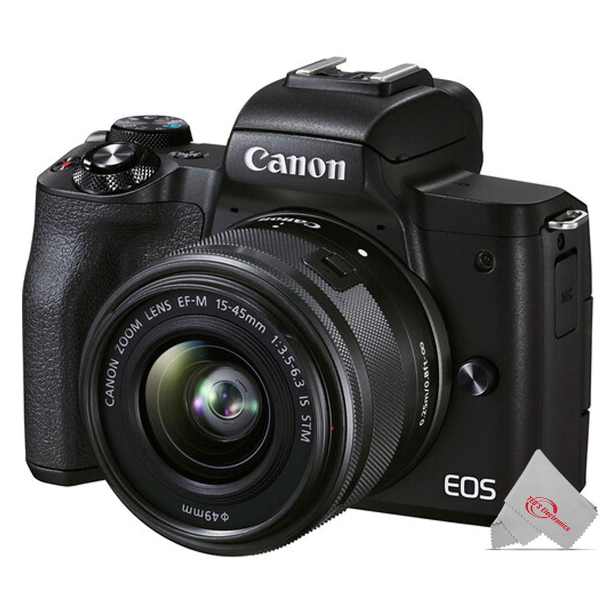 4728C006 Canon EOS M50 Mark II Mirrorless Digital Camera with 15 