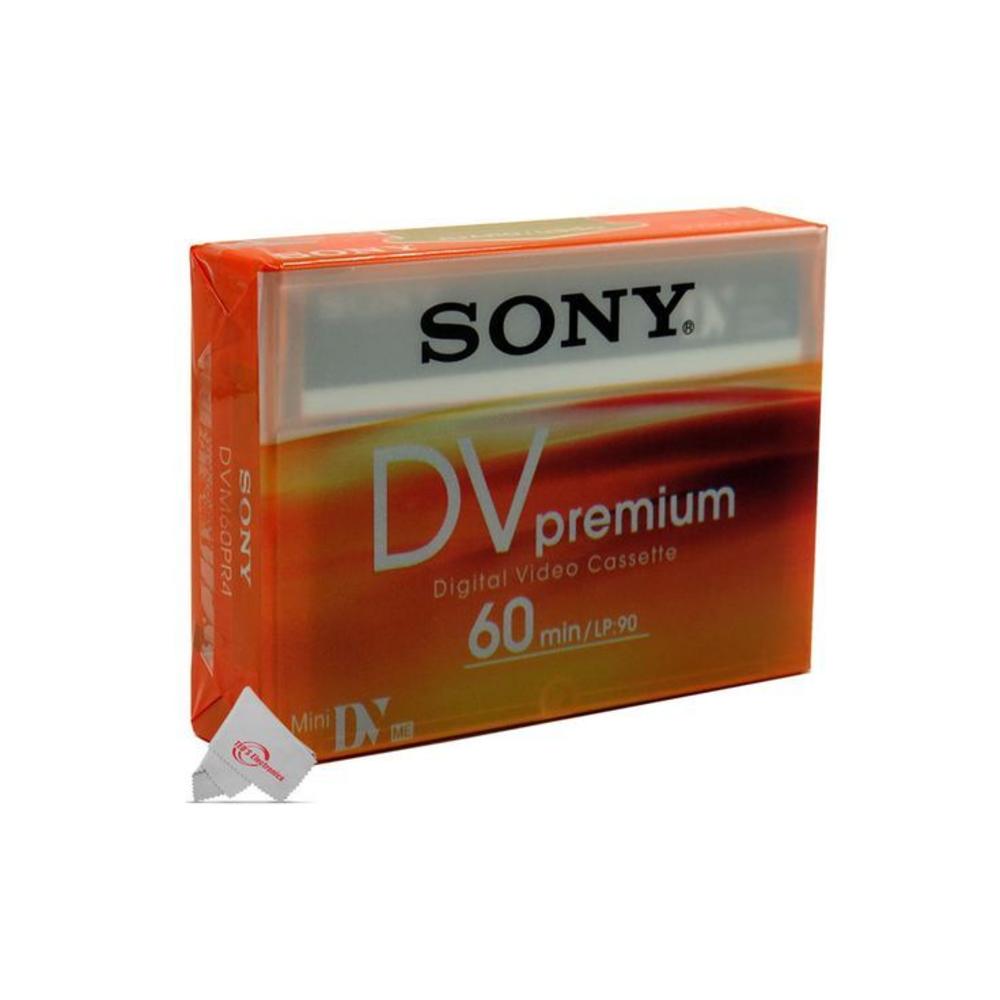 Sony 3 Pcs Sony Premium Mini DV 60 Minute Digital Video Cassette Tape DVM60PR4J