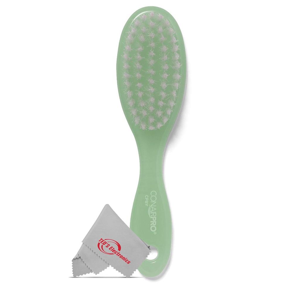 Conair 6x Conair Pro Baby Brush Extra Gentle for Little Heads (Green)