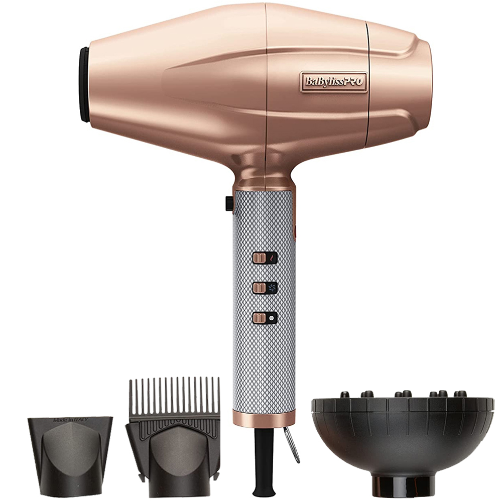 Photo 1 of BaBylissPRO BaByliss PRO  Rose GoldFX High Performance Turbo Dryer