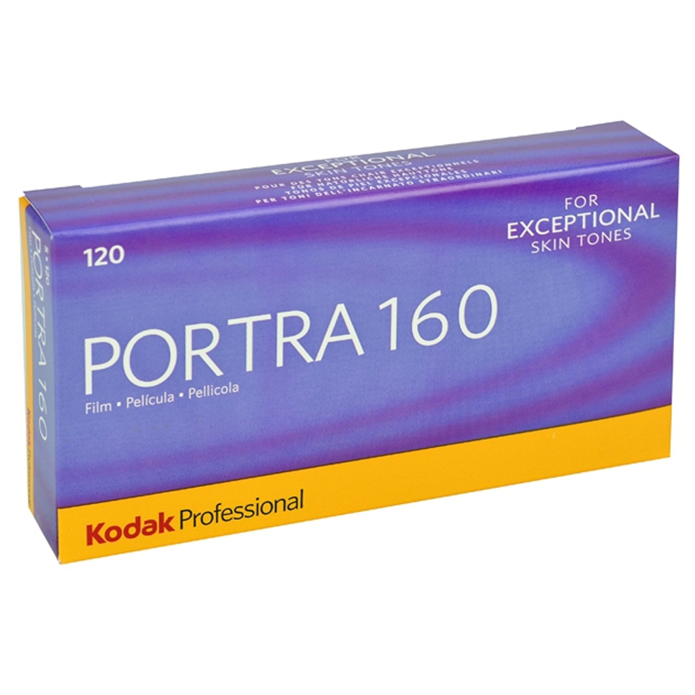 KODAK 3 Packs of Kodak Portra 160 Color Negative Film ISO 160, Size 120, Pack of 5