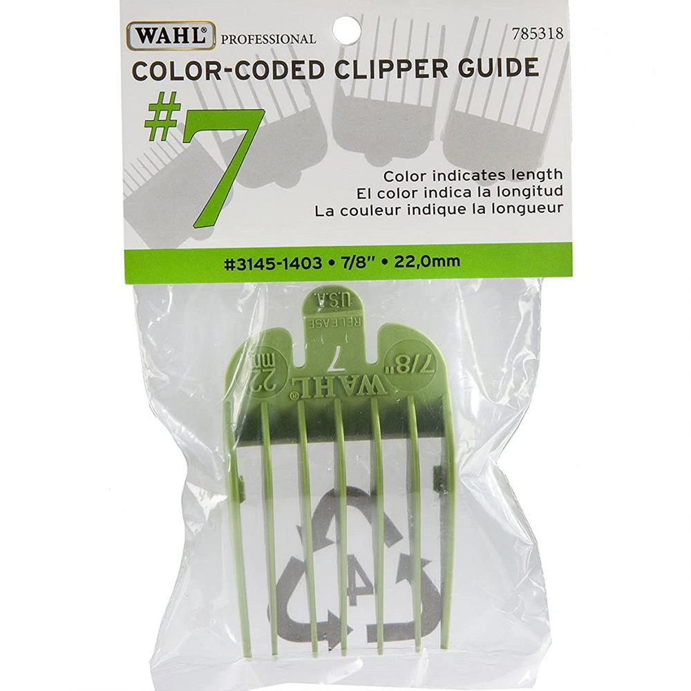 Wahl Color-Coded Clipper Guide #7 - 7/8" #3145-1403