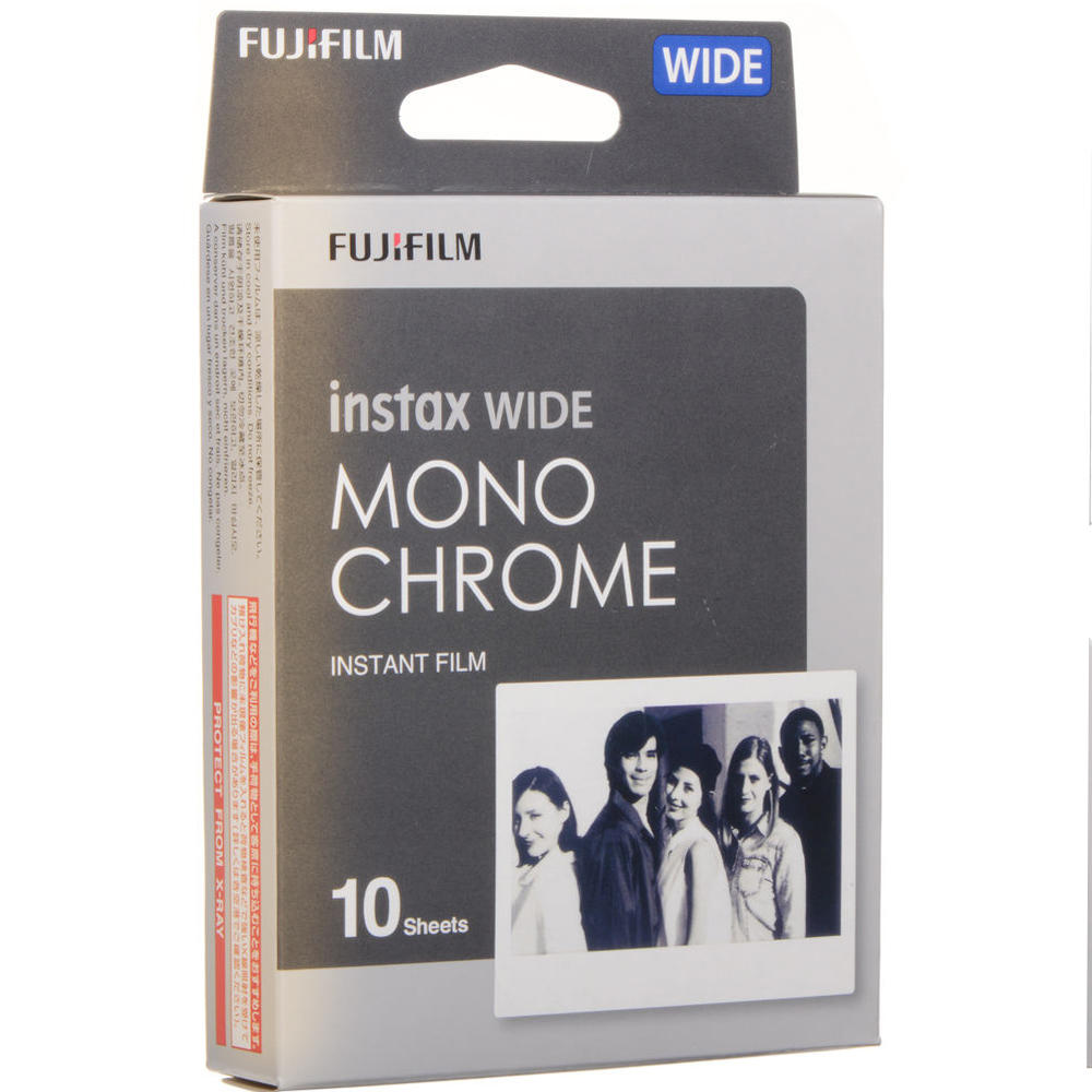 Fujifilm 5 Pack FUJIFILM INSTAX Pack Wide Monochrome Instant Film (50 Exposures)