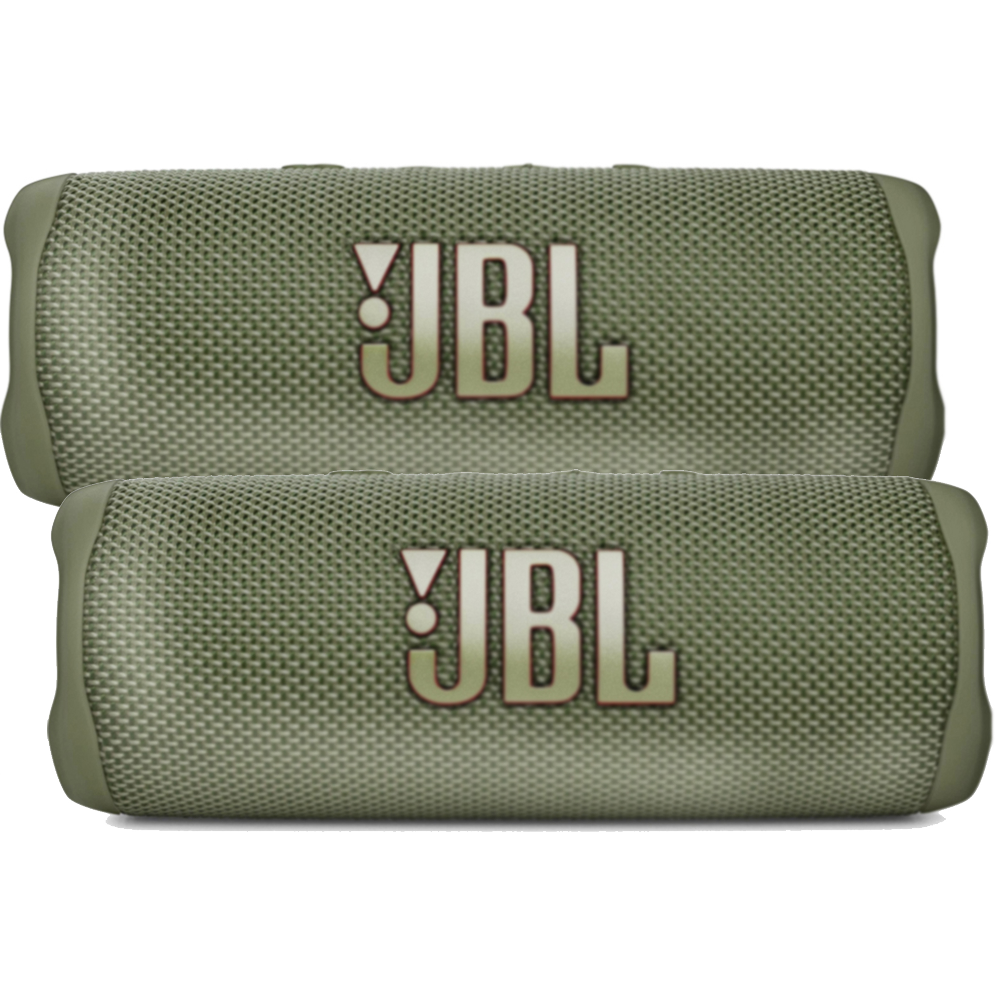 JBL Flip 6 Portable Waterproof Bluetooth Speaker Green - 2 Units