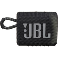 JBL Go 3 Portable Waterproof Wireless IP67 Dustproof Outdoor Bluetooth Speaker (Black)