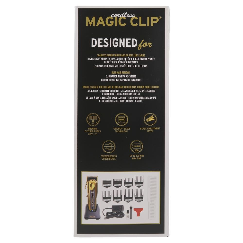Wahl 5 Star Gold Magic Clip Cordless Clipper #8148-700