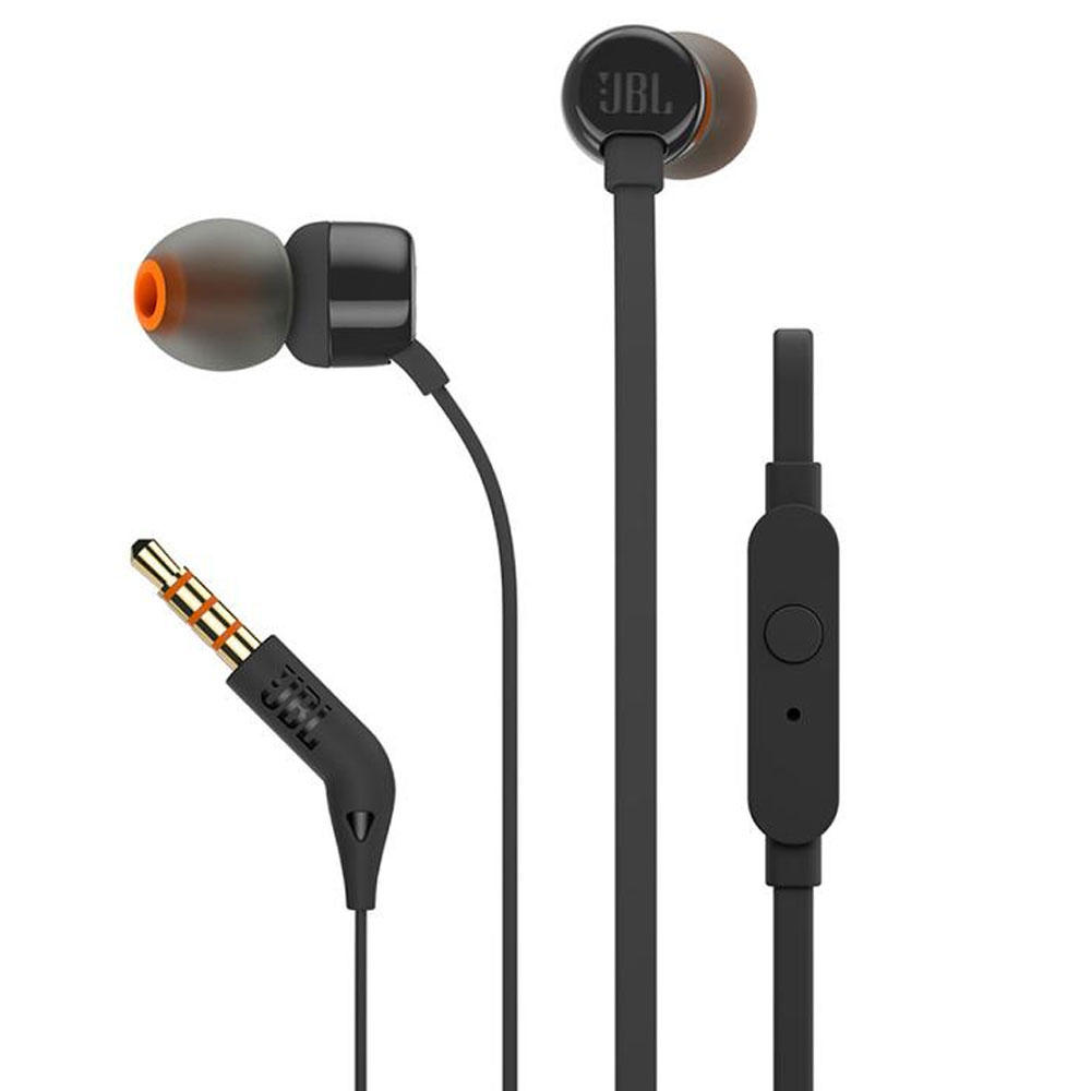 Bose Noise-Canceling 700 Bluetooth Headphones (Silver) with JBL T110 in Ear Headphones Black