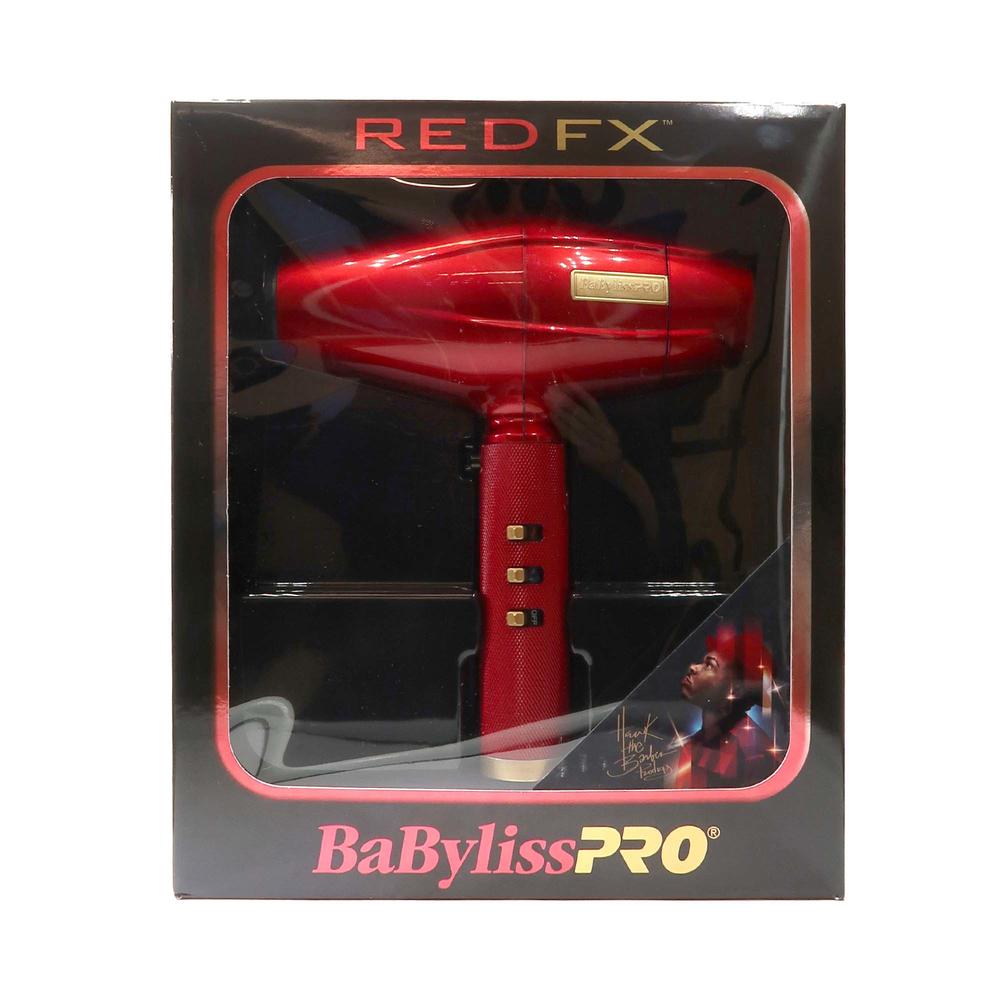 BaBylissPRO BaByliss Pro Influencer Collection REDFX Dryer - Hawk the Barber Prodigy Red #FXBDR1