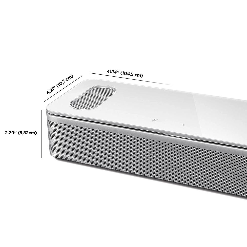 Bose - Smart Soundbar 900 With Dolby Atmos and Voice Assistant - White