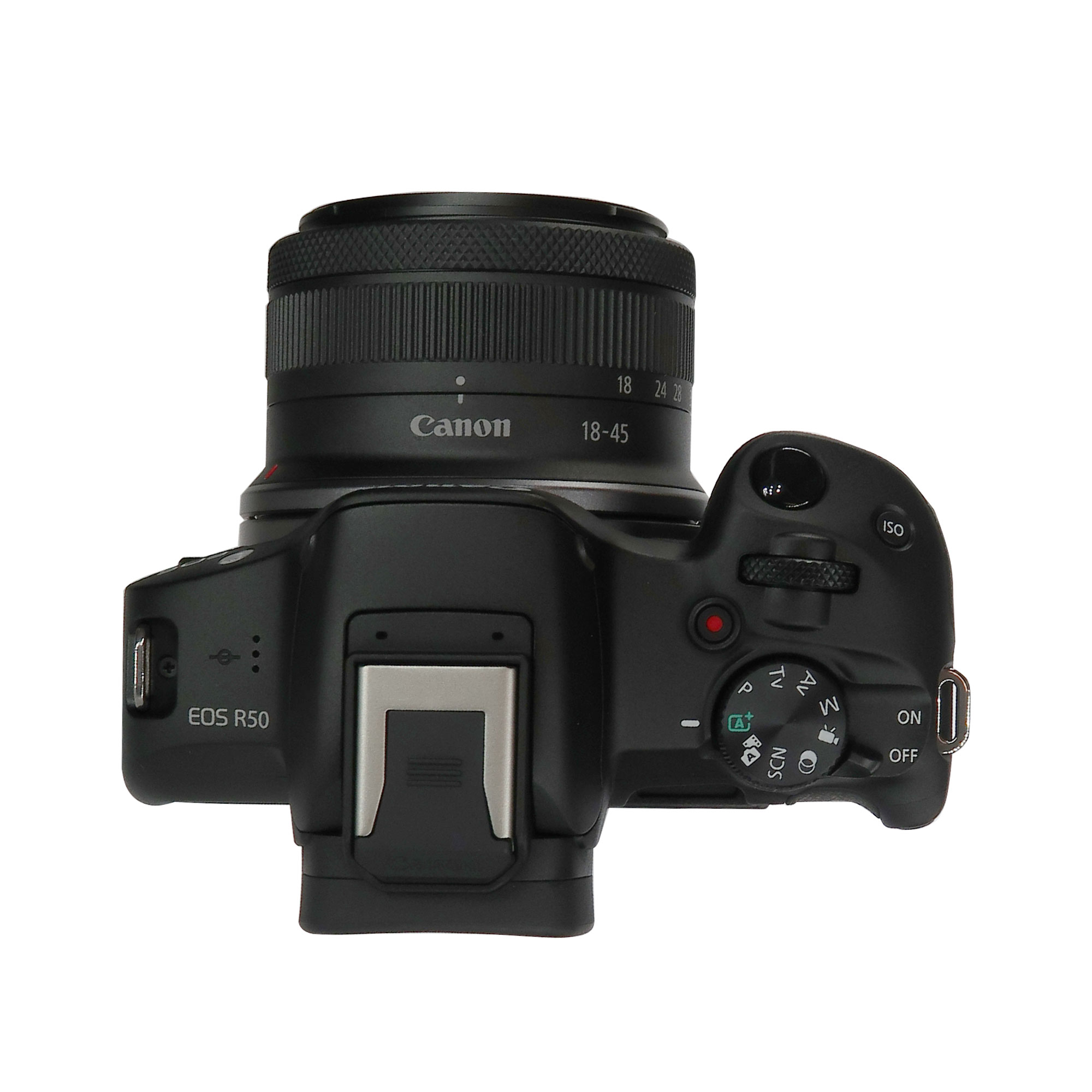 Canon EOS R50 Mirrorless Camera with 18-45mm Lens Basic Starter Bundle