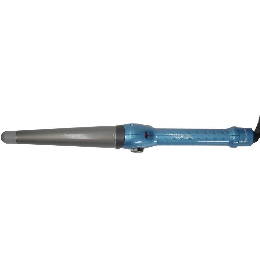 BaBylissPRO BaByliss Pro Nano Titanium Conicurl Iron 1¼ - ¾" BNT125TB with Conair Pro Ergo-Grip Detangler Brush