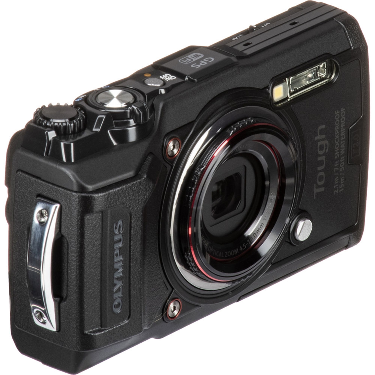 Olympus Tough TG-6 12MP Waterproof W-Fi Digital Camera (Black)