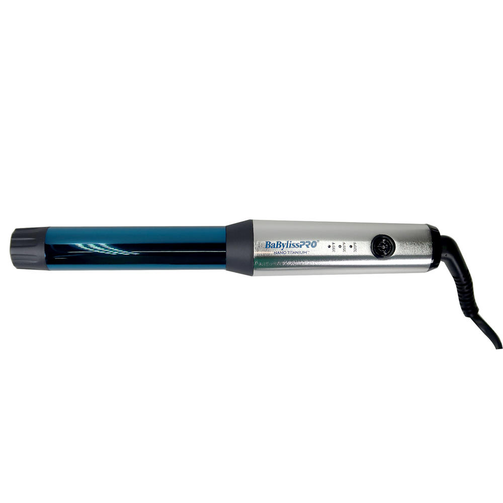 BaBylissPRO BaByliss Pro Nano Titanium 1" Ultra-Thin Straightening Iron T4072TUC with 1" Compact Full Power Curling Wand BNTMWUC and Conair