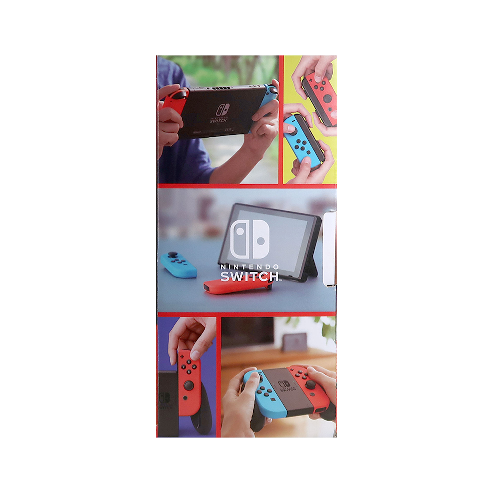 Nintendo Switch with Neon Blue & Neon Red Joy-Con
