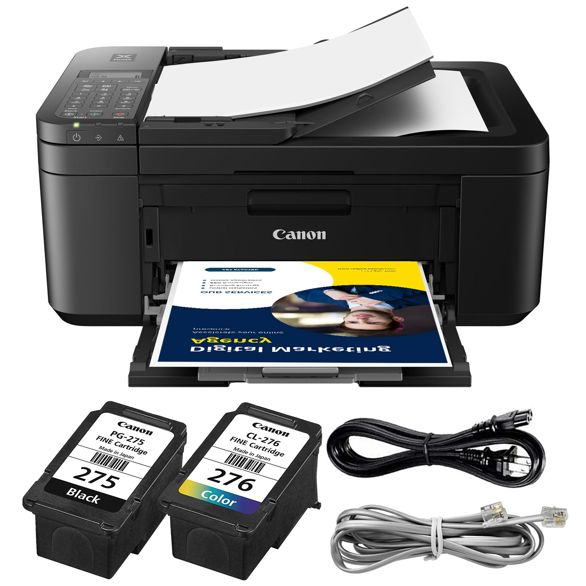Does The Canon Pixma Tr4720 Have A Usb Port?