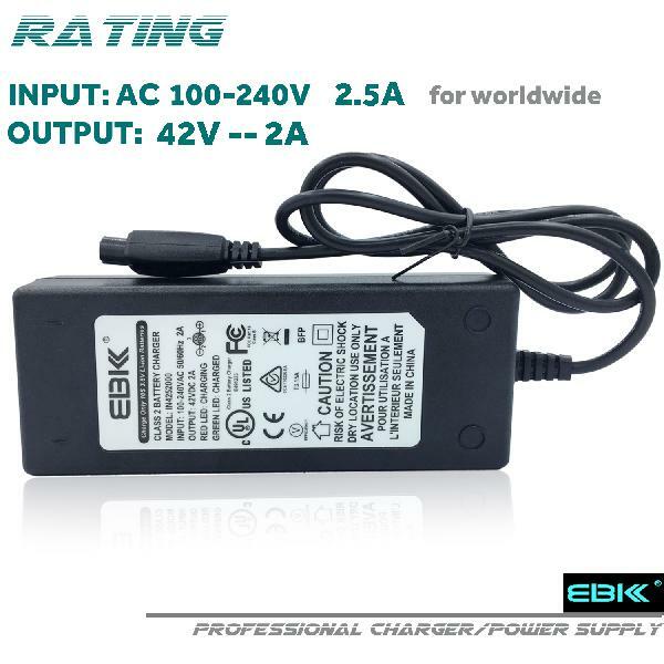 Ebk Trading Universal Hoverboard Lithium Battery Charger For Razor Hovertrax 2 0 Swagway X1