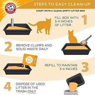 Arm Hammer New Arm Hammer Clump Seal Platinum Cat Litter Multi Cat 40 Lb Free Shipng