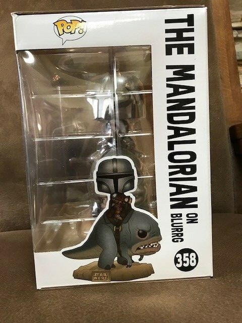 Funko Star Wars The Mandalorian On Blurrg Vinly Figure Fun45547
